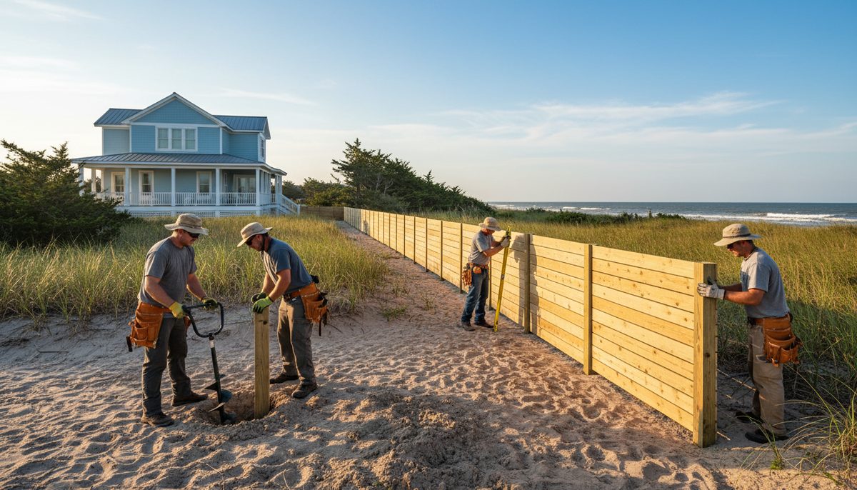 How much can a fence cost before you need a licensed contractor? — Outer Banks, NC
